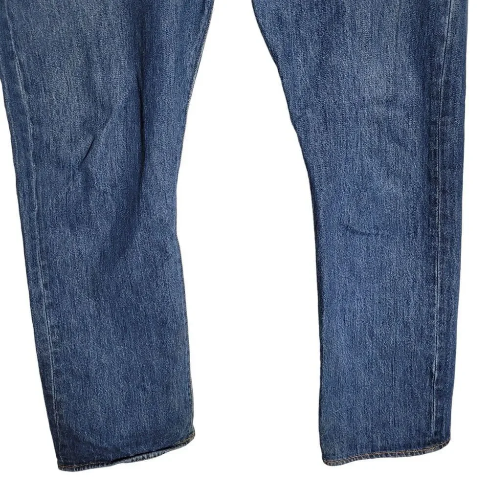 Levi's‎ Men's 501 Original Fit Straight Leg Button Fly Blue Jeans Size 38 X 30